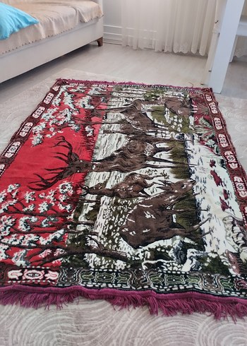 Bordo Desenli Çocuk Battaniyesi - Görsel 4