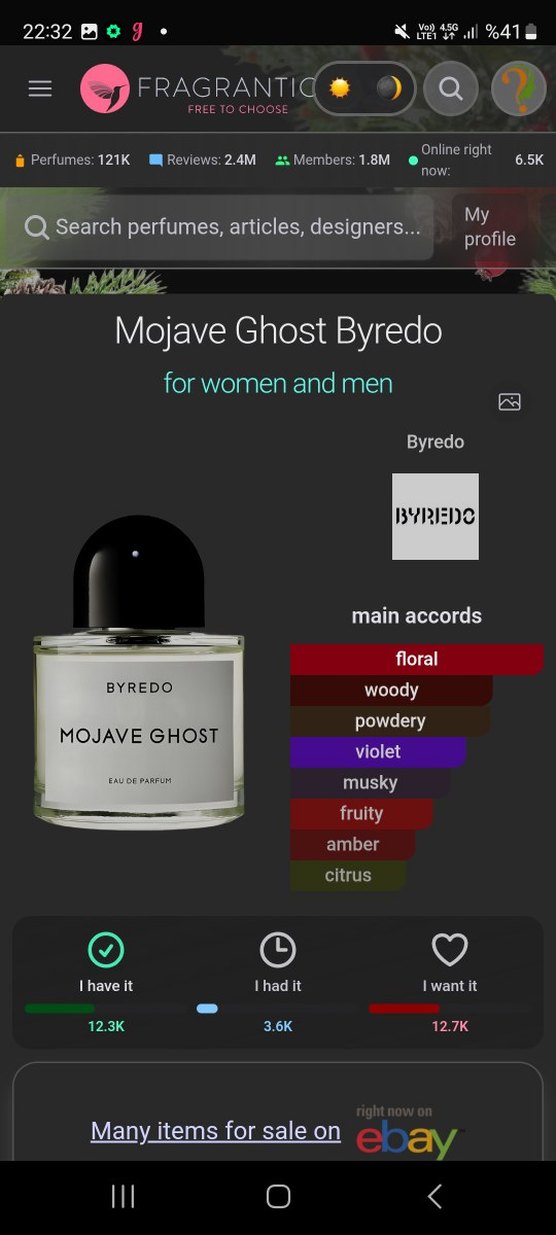 Muscent Byredo Mojave Ghost - Görsel 3