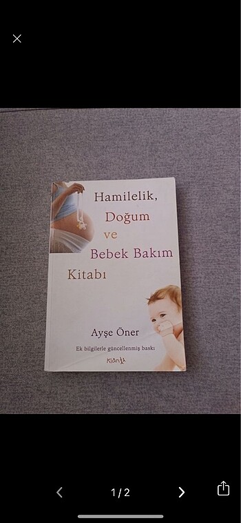 Ayşe Öner- hamilelik kitabı