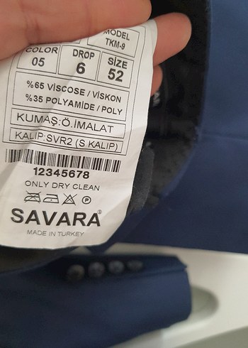 Erkek Takım Elbise Lacivert - Görsel 5