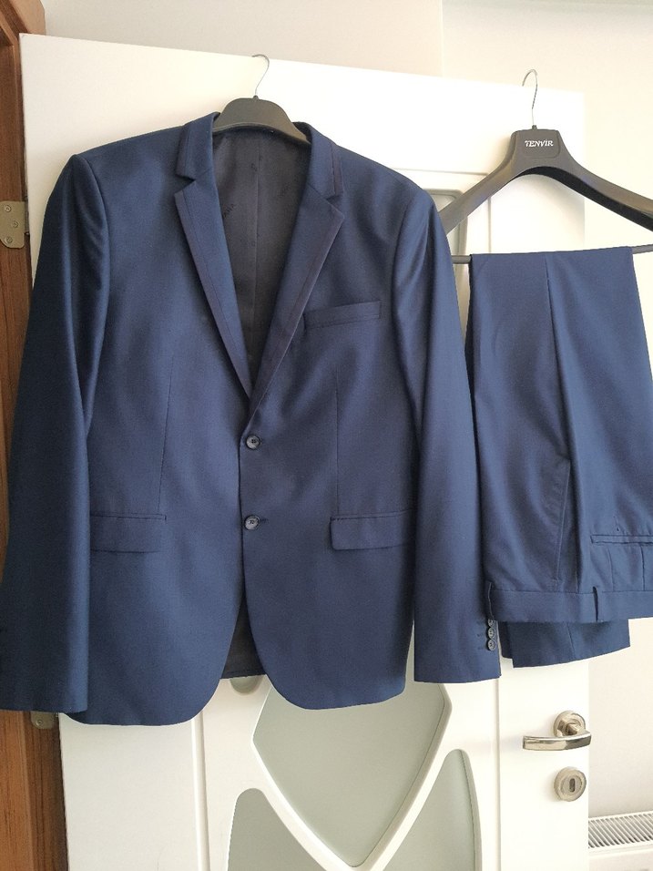 Erkek Takım Elbise Lacivert - Görsel 4