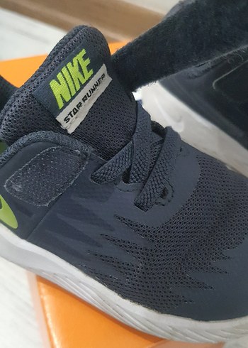 22 Beden gri Renk Nike Çocuk Gri spor ilk adım ayakkabı