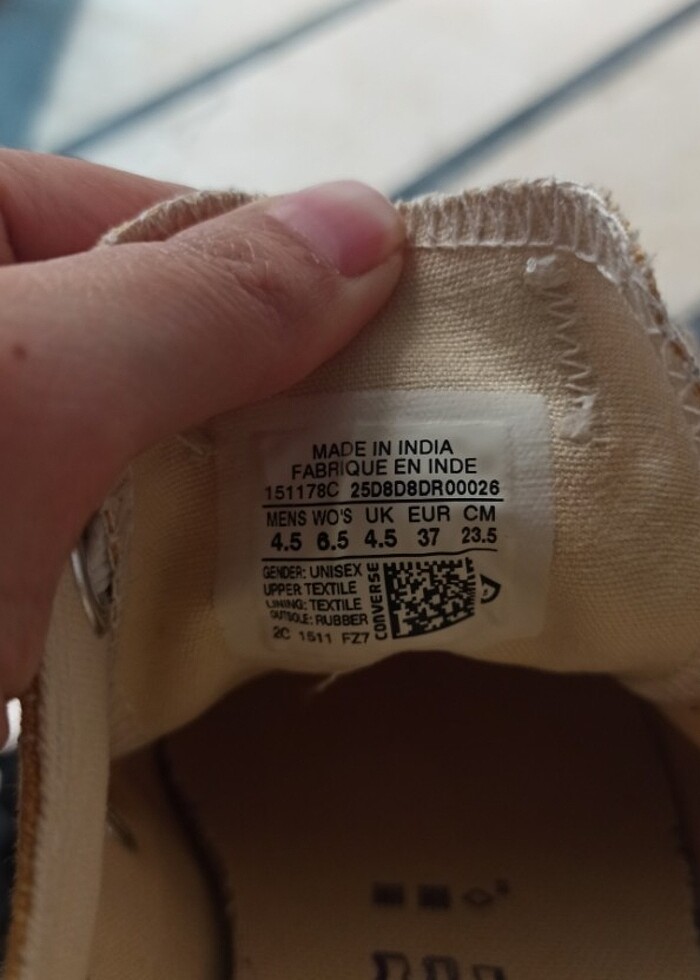 Orjinal converse  - Görsel 5