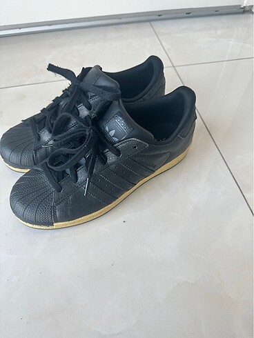 38 Beden siyah Renk Adidas süperstar