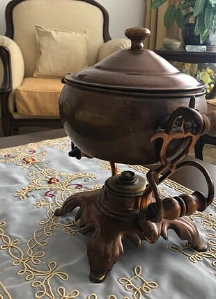 Bakır dekoratif vintage obje