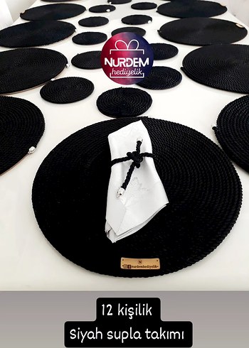 Siyah supla takımı - Görsel 6