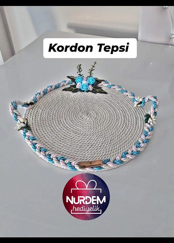 Gri Kordon Tepsi