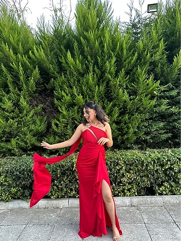 Diğer Kırmızı abiye