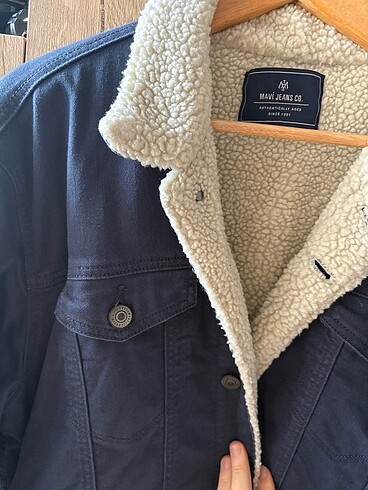 Mavi Jeans Erkek kürklü ceket