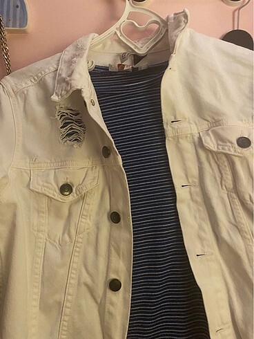 H&M hm yırtık ceket