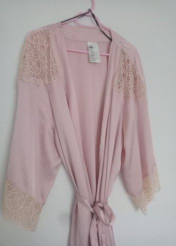 Pembe Bohem Midi Kadın Sabahlık - Görsel 3