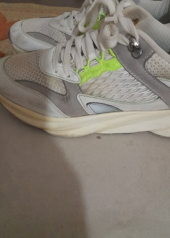 elle beyaz Kadın Spor Ayakkabı - Görsel 6