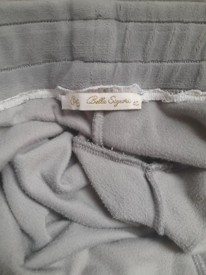 Gri kadife ikili takım - Görsel 4