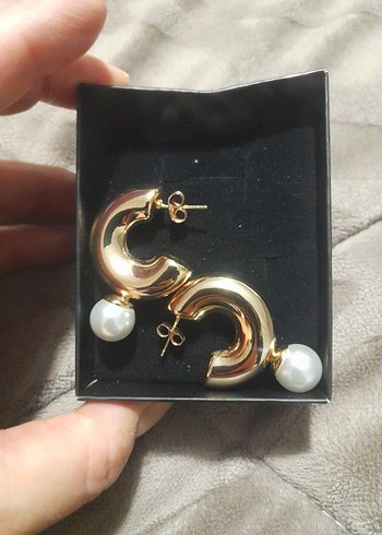 tarz çelik küpe - Görsel 2