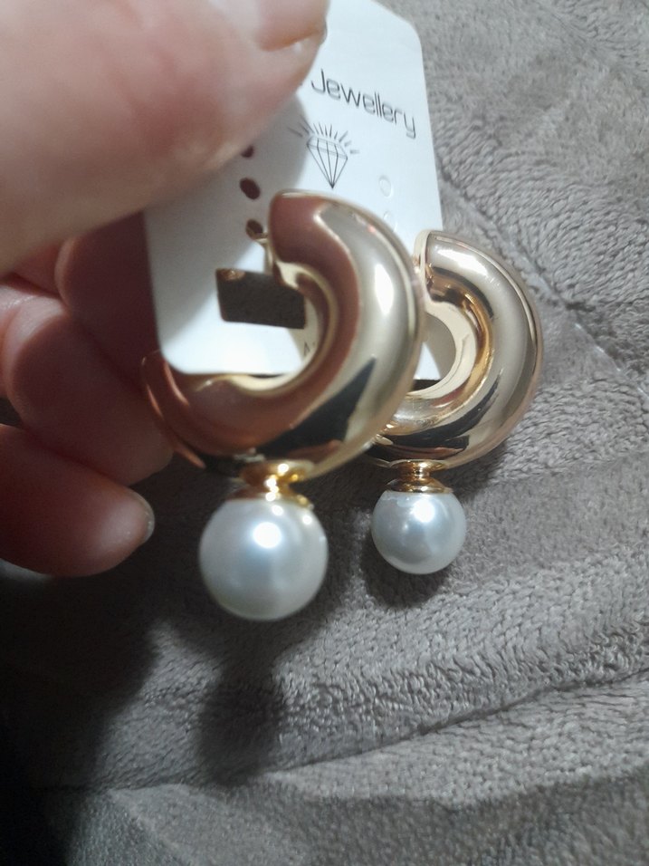 tarz çelik küpe - Görsel 3