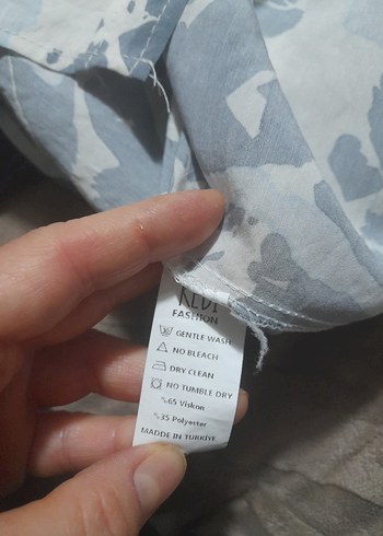 Gri Desenli gömlek - Görsel 4