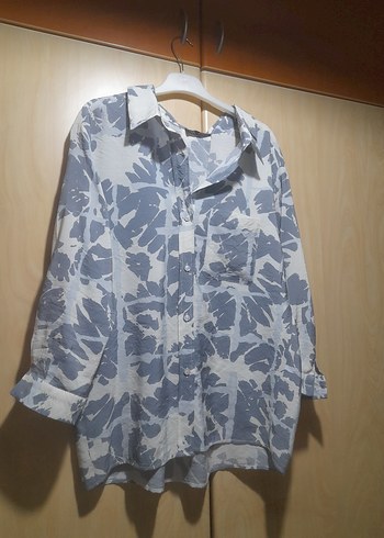 Gri Desenli gömlek - Görsel 7