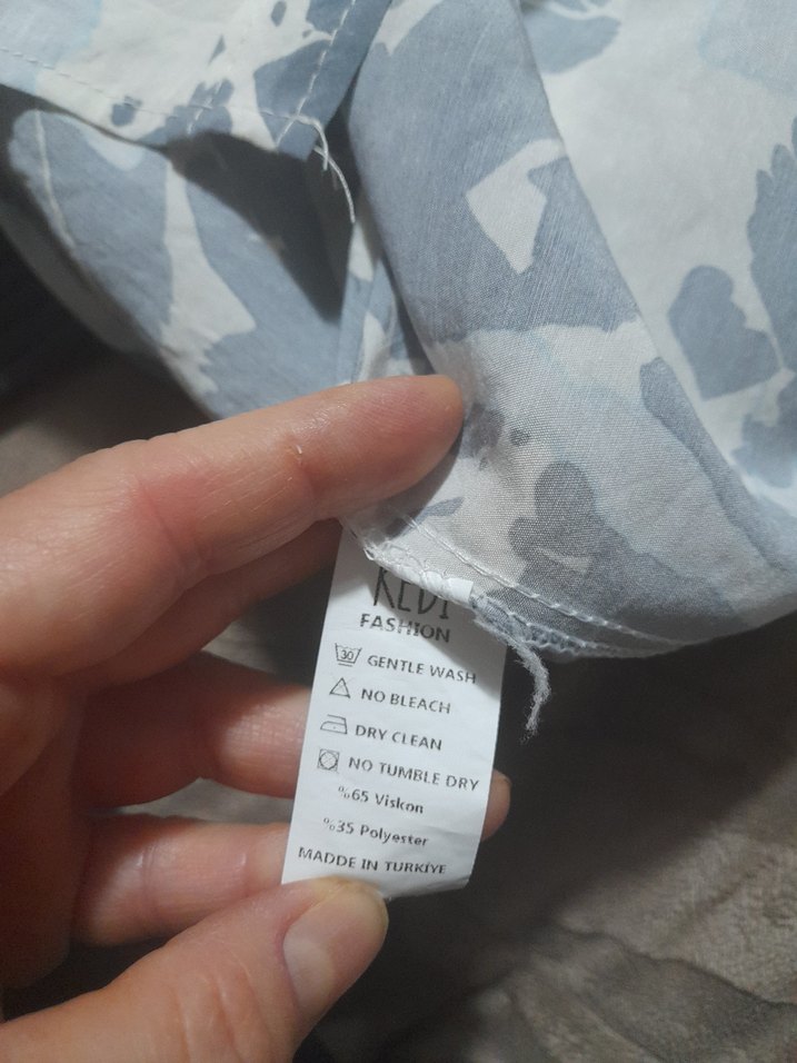 Gri Desenli gömlek - Görsel 4