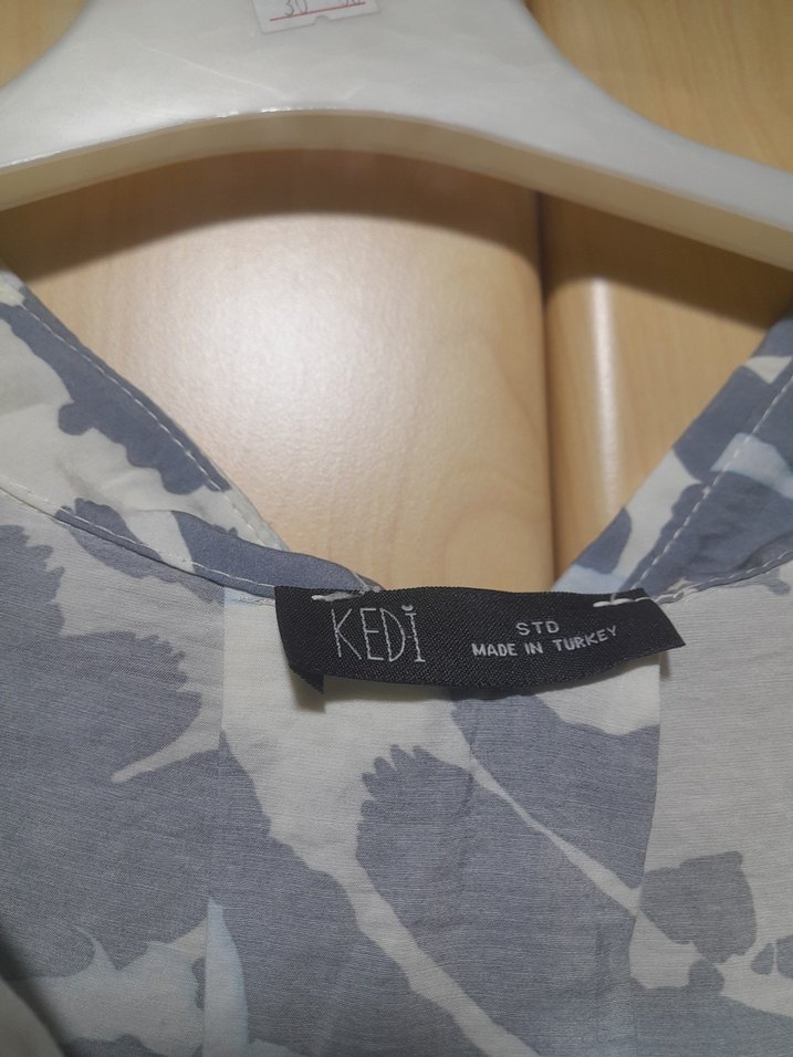 Gri Desenli gömlek - Görsel 5