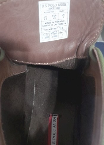 Erkek Süet Haki bot - Görsel 3