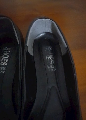 Siyah tokalı babet - Görsel 3