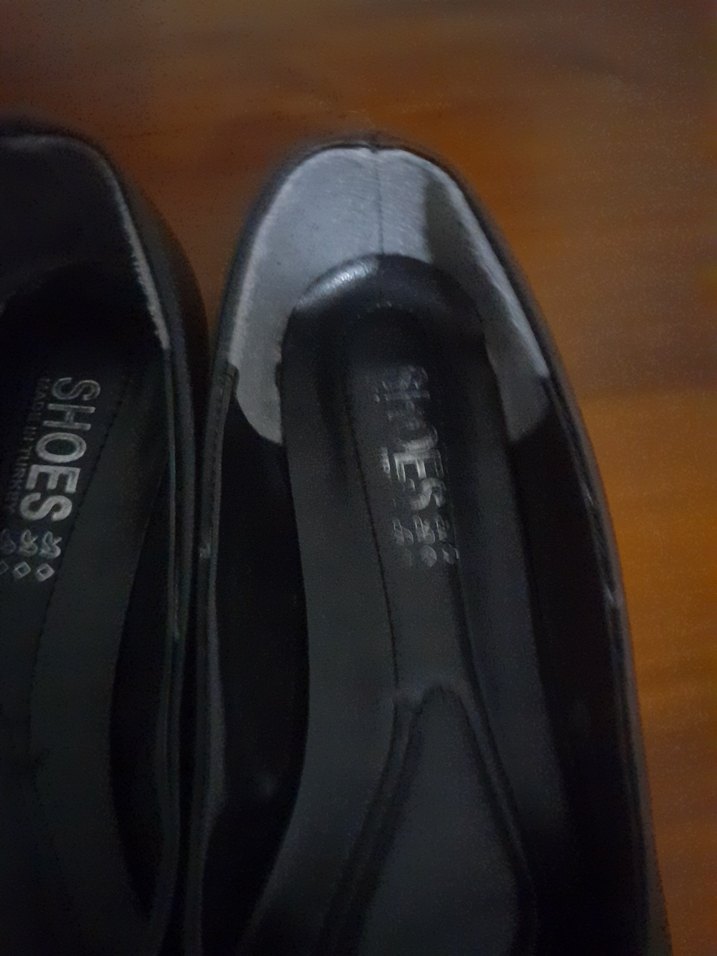 Siyah tokalı babet - Görsel 3