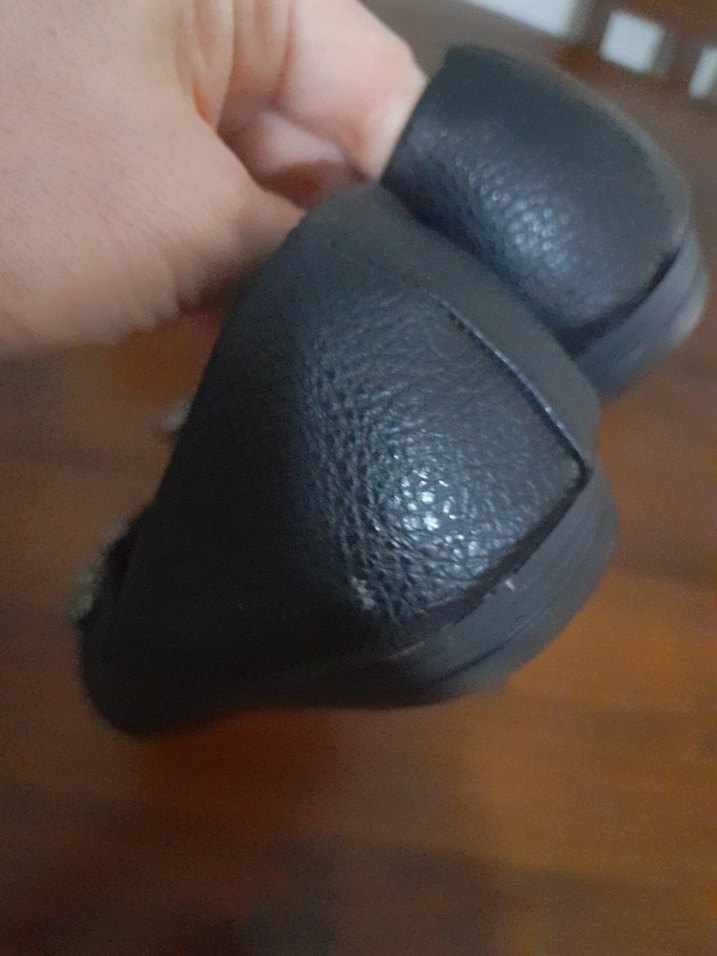 Siyah tokalı babet - Görsel 5