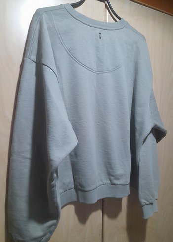 yeşil Baskılı Kadın Sweatshirt - Görsel 6