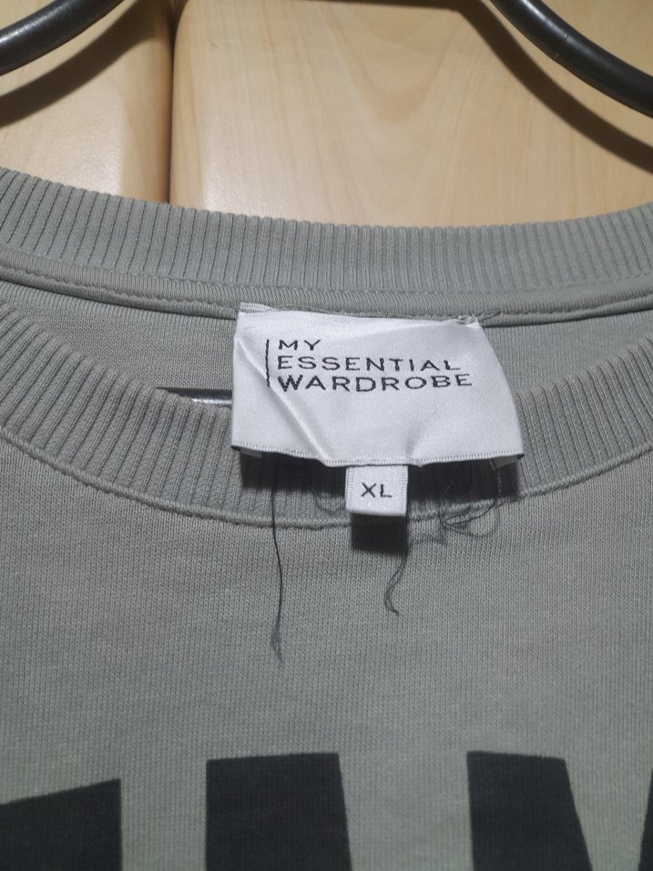 yeşil Baskılı Kadın Sweatshirt - Görsel 3