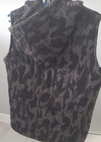 Gri Kapüşonlu Fermuarlı Erkek Sweatshirt - Görsel 4