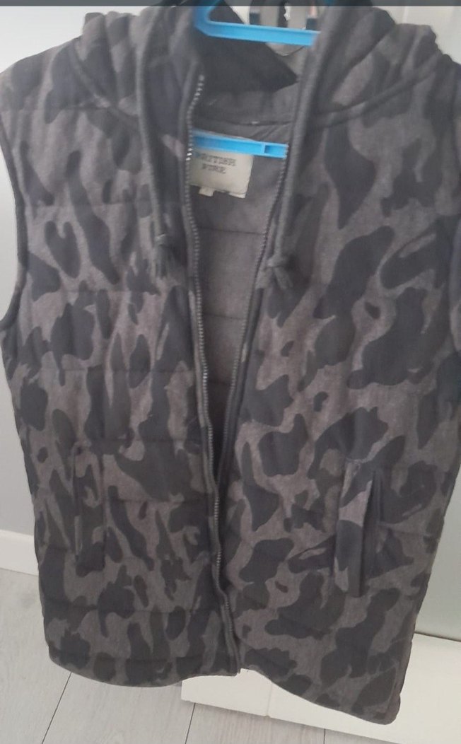 Gri Kapüşonlu Fermuarlı Erkek Sweatshirt - Görsel 3