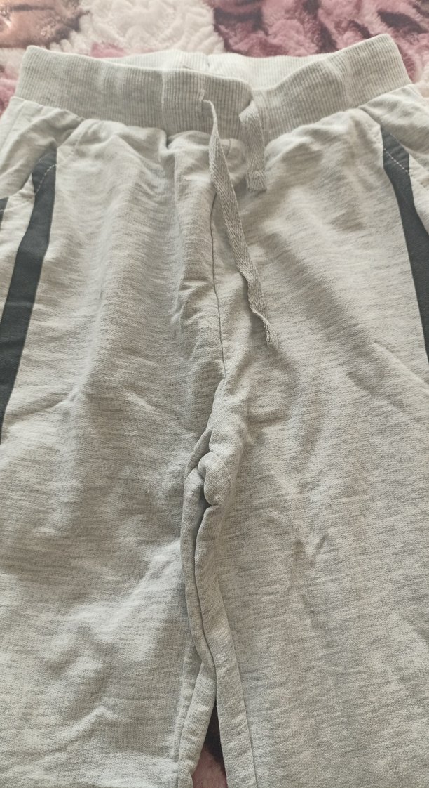 Gri Baskılı Kız Sweatpant - Görsel 3