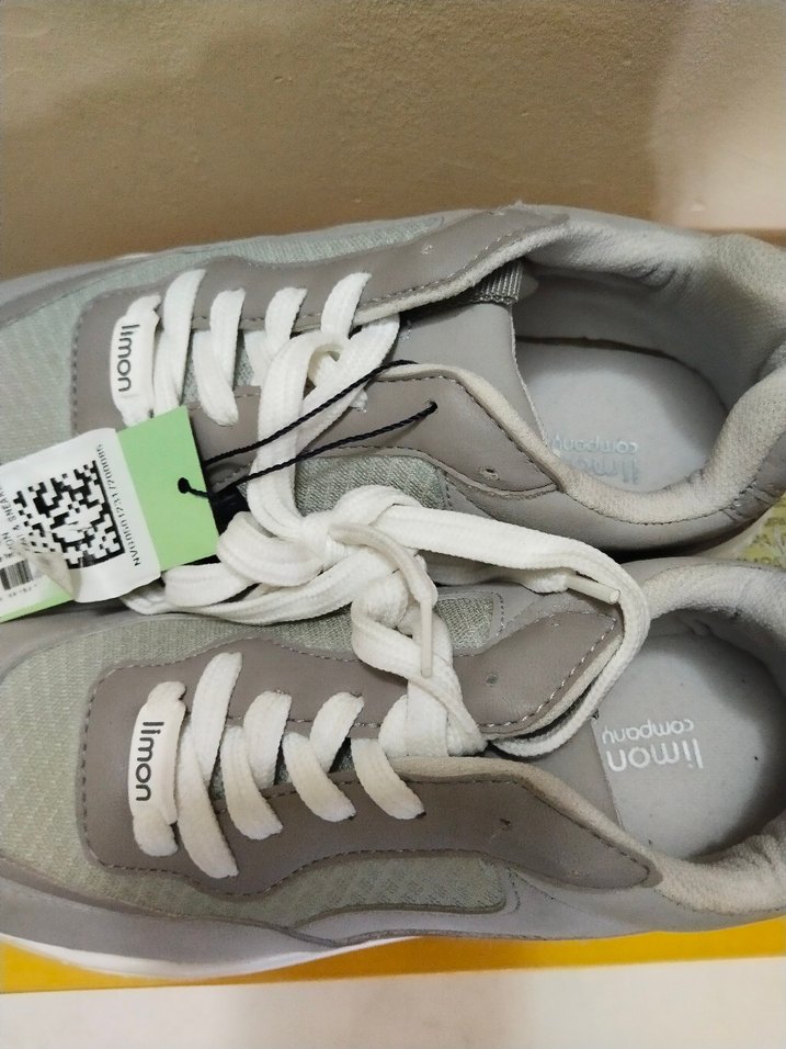 Boyner Limon company 38 numara Gri-Beyaz Bağcıklı Sneaker — görsel 5/6
