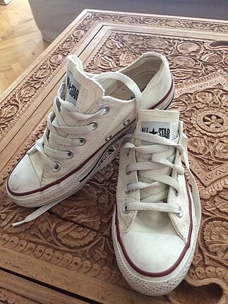 Beyaz Lacivert Converse