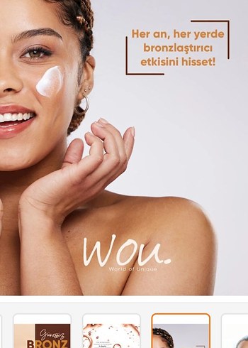 WOU Bronzlaştırıcı ve Nemlendirici Krem 50ml - Görsel 4