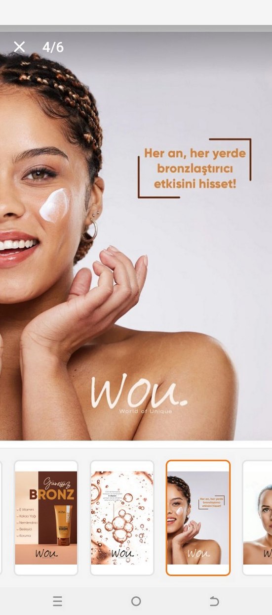 WOU Bronzlaştırıcı ve Nemlendirici Krem 50ml - Görsel 4