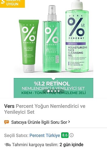 Diğer Retinol set