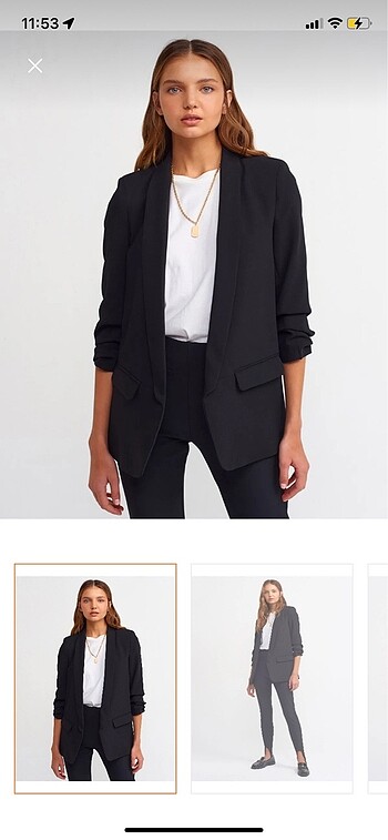 Dilvin boyfriend blazer ceket