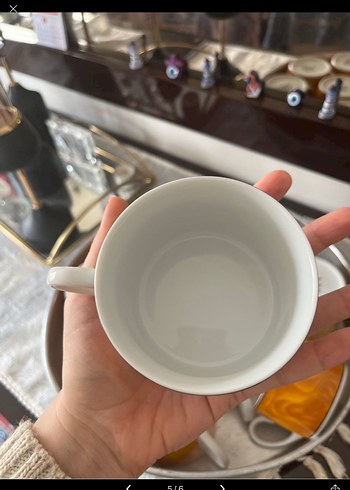 Hollanda Porseleni 11 Parça Fincan - Görsel 4