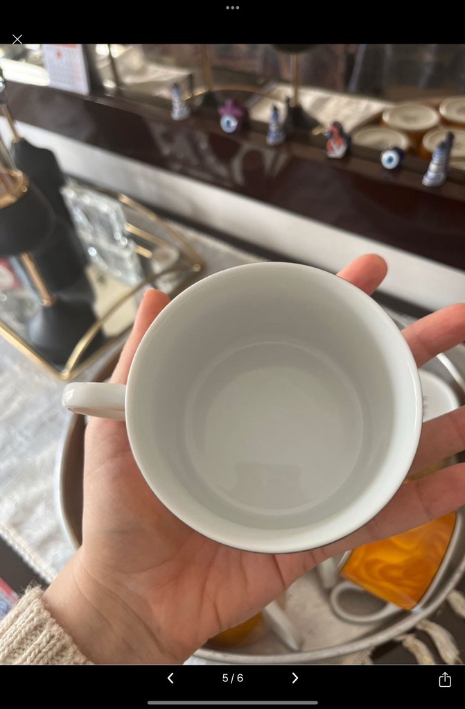 Hollanda Porseleni 11 Parça Fincan - Görsel 4