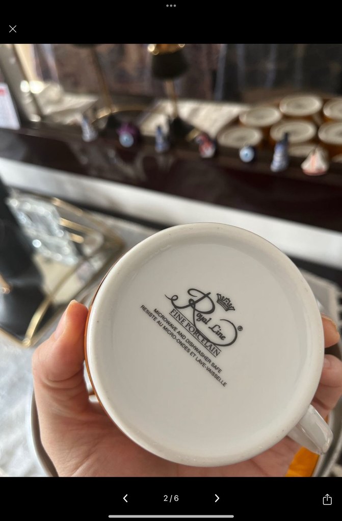 Hollanda Porseleni 11 Parça Fincan - Görsel 2