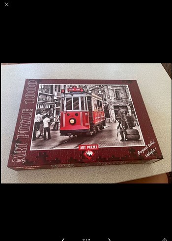 1000 Parça Kırmızı Temalı Puzzle - Görsel 2