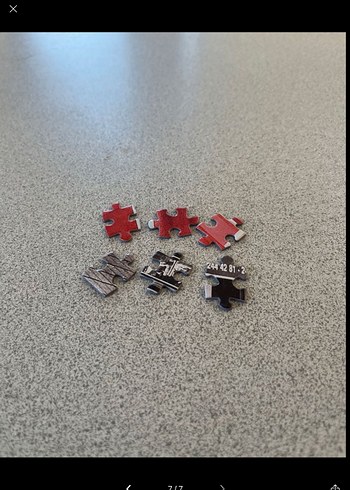 1000 Parça Kırmızı Temalı Puzzle - Görsel 7