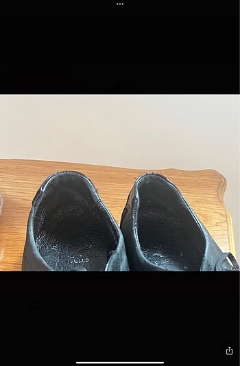 Beverly Hills Siyah Deri Spor Ayakkabı - Görsel 8