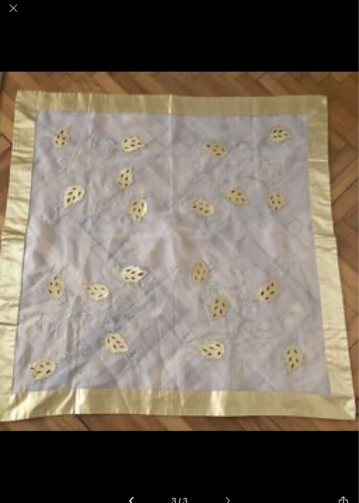 Gold Beyaz Örtü - Görsel 4