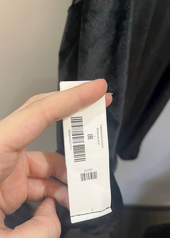 Dantelli Siyah Kadife Straplez Gecelik - Görsel 13