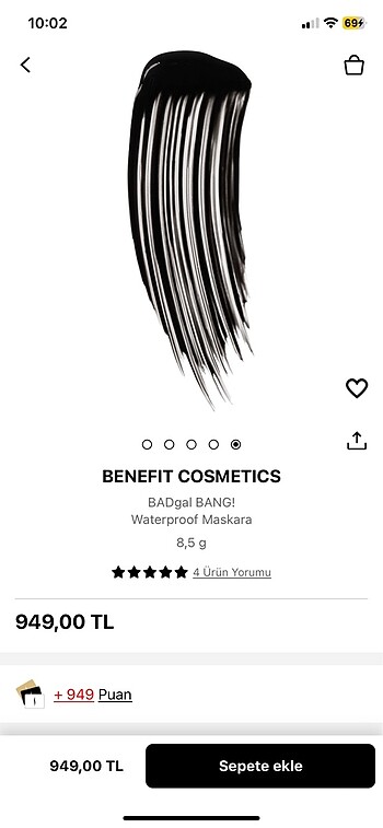 benefit maskara