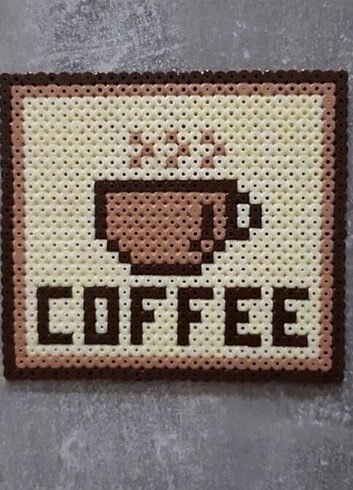 Bardak altlığı pixelart