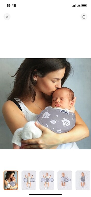 Sevi bebe kundak kemer yarım kundak