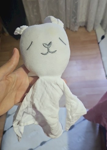 uyku arkadaşın Beyaz Yumuşak Peluş Oyuncak Ayıcık